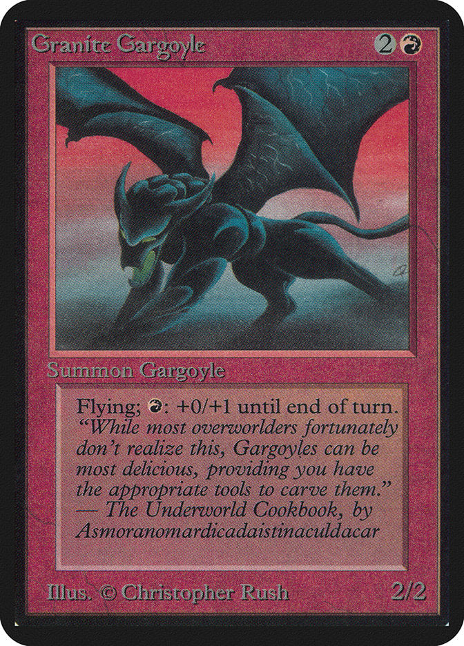Granite Gargoyle [Alpha Edition] | The CG Realm