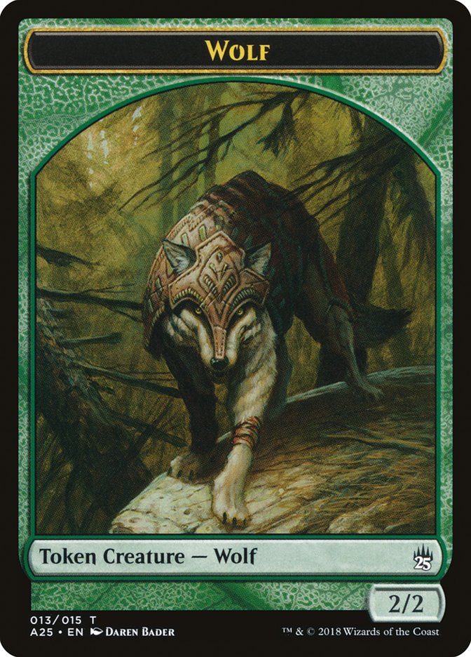 Wolf Token [Masters 25 Tokens] | The CG Realm