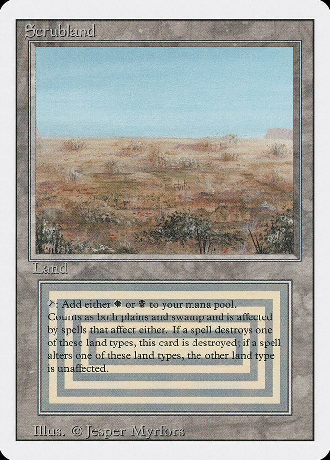Scrubland [Revised Edition] | The CG Realm