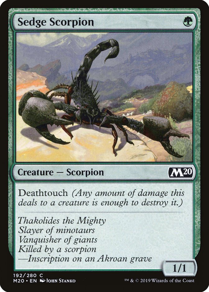 Sedge Scorpion [Core Set 2020] | The CG Realm