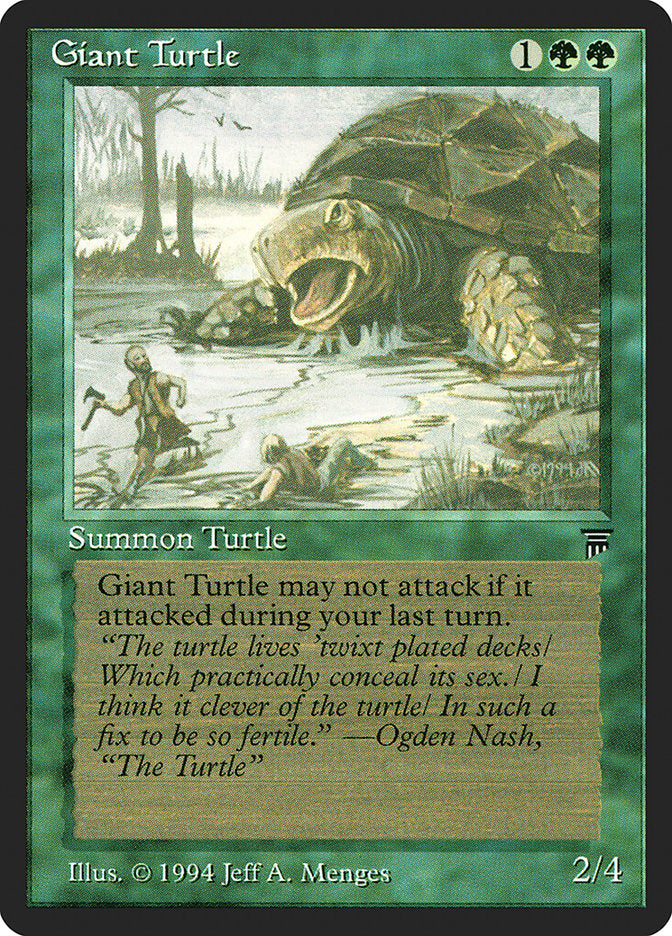 Giant Turtle [Legends] | The CG Realm