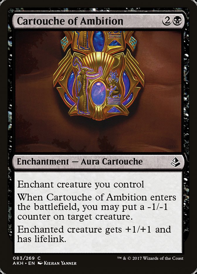 Cartouche of Ambition [Amonkhet] | The CG Realm