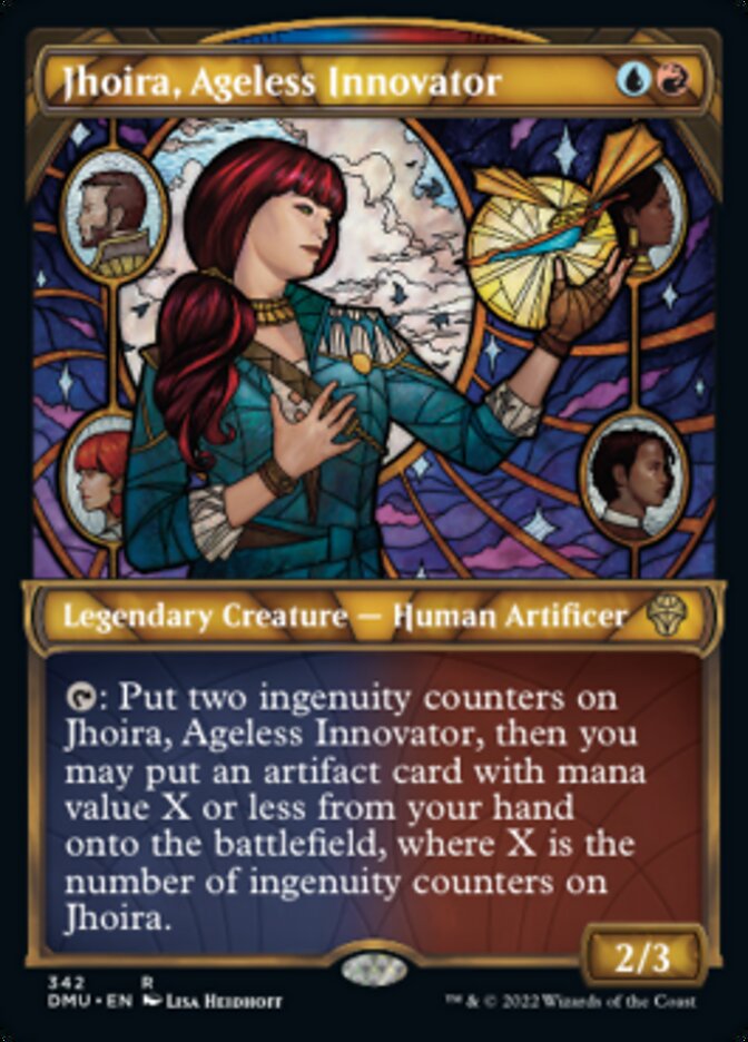 Jhoira, Ageless Innovator (Showcase Textured) [Dominaria United] | The CG Realm