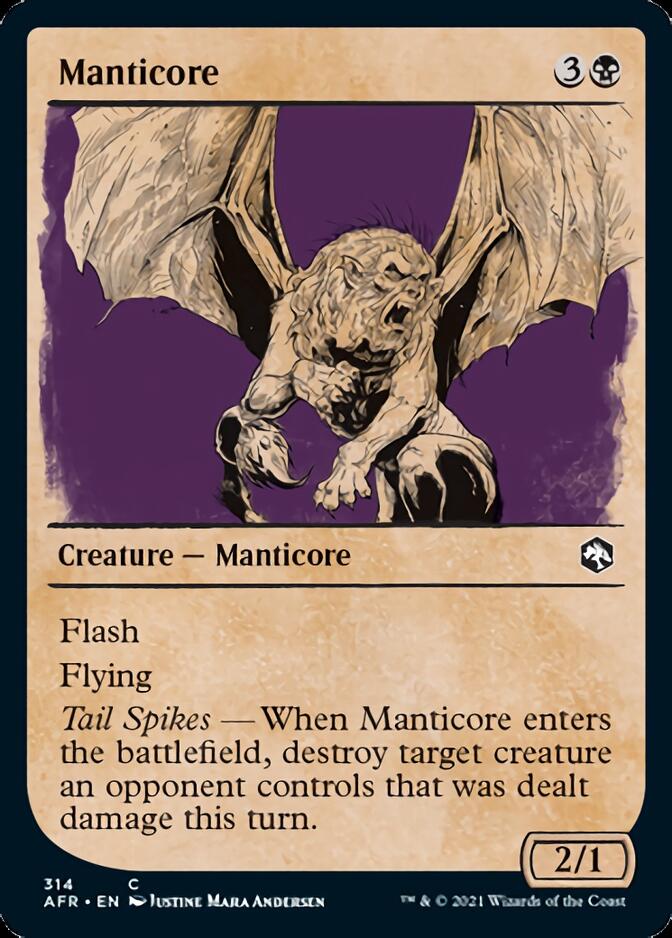 Manticore (Showcase) [Dungeons & Dragons: Adventures in the Forgotten Realms] | The CG Realm