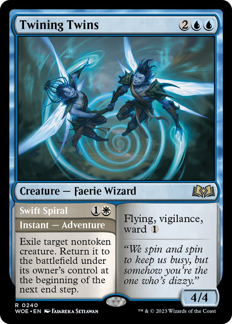 Twining Twins // Swift Spiral [Wilds of Eldraine] | The CG Realm