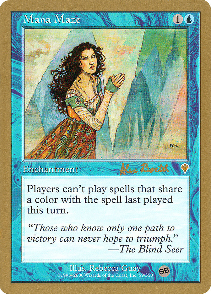Mana Maze (Alex Borteh) (SB) [World Championship Decks 2001] | The CG Realm