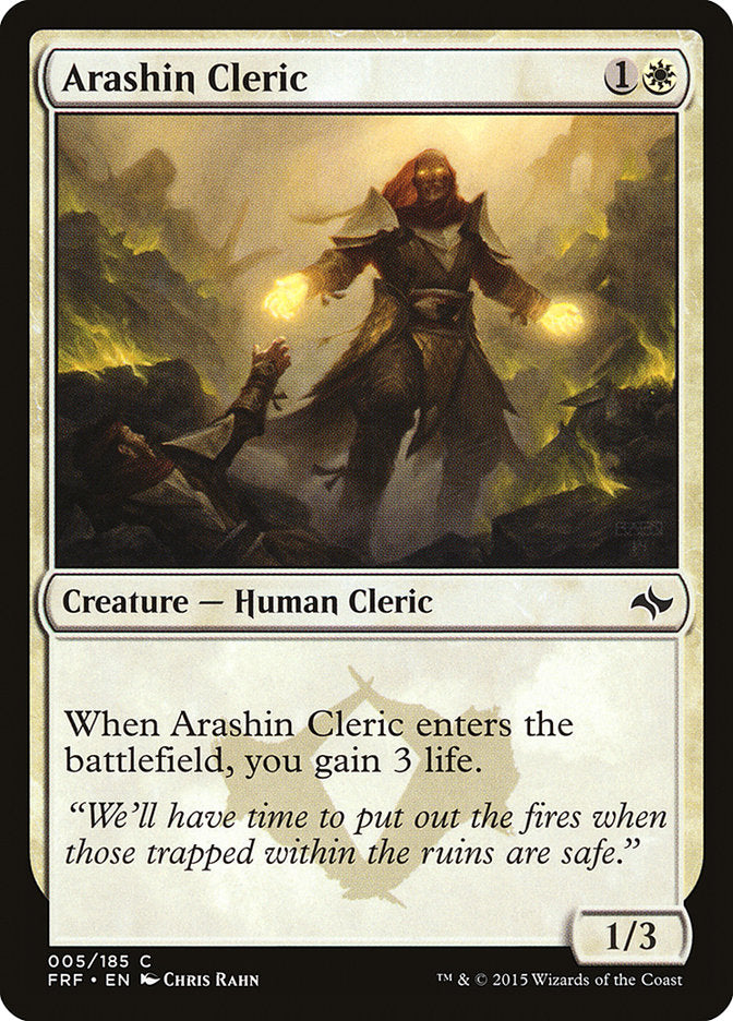 Arashin Cleric [Fate Reforged] | The CG Realm