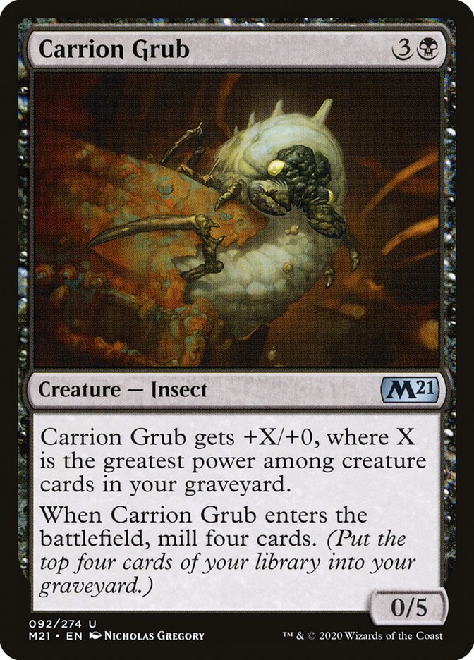 Carrion Grub [Core Set 2021] | The CG Realm