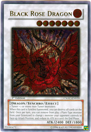 Black Rose Dragon (UTR) [CSOC-EN039] Ultimate Rare | The CG Realm