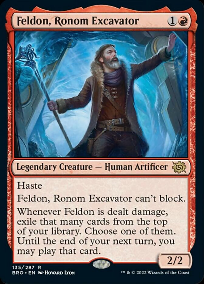 Feldon, Ronom Excavator [The Brothers' War] | The CG Realm