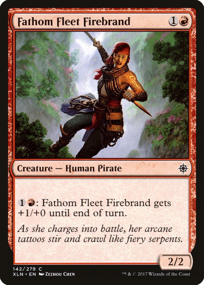 Fathom Fleet Firebrand [Ixalan] | The CG Realm