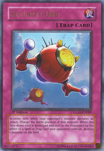 Security Orb [GLAS-EN089] Ultra Rare | The CG Realm