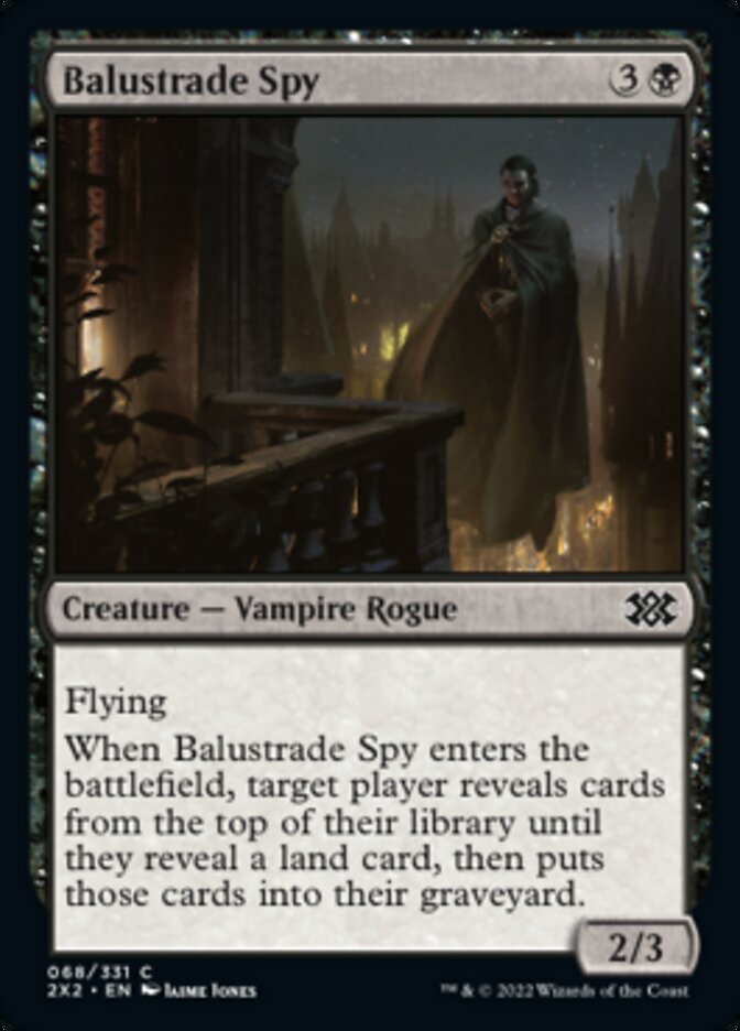 Balustrade Spy [Double Masters 2022] | The CG Realm
