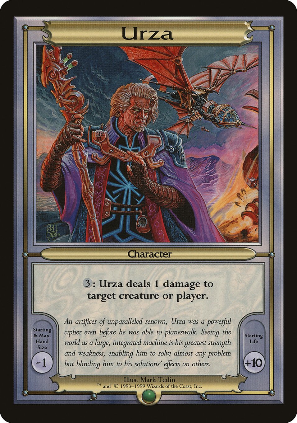 Urza [Vanguard Series] | The CG Realm