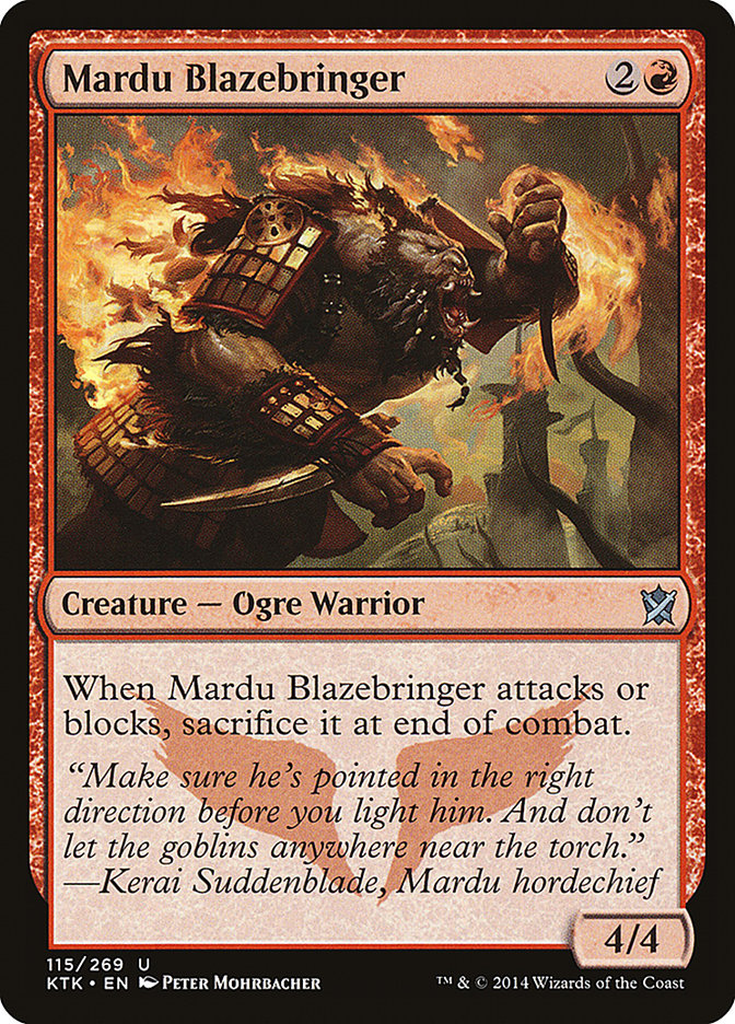 Mardu Blazebringer [Khans of Tarkir] | The CG Realm