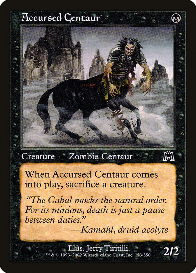 Accursed Centaur [Onslaught] | The CG Realm