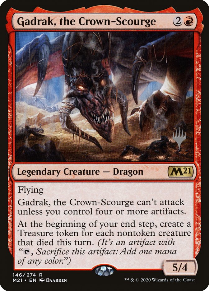 Gadrak, the Crown-Scourge (Promo Pack) [Core Set 2021 Promos] | The CG Realm