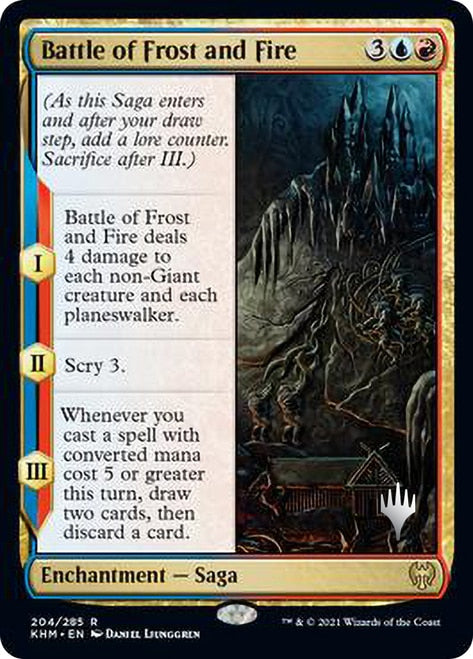Battle of Frost and Fire (Promo Pack) [Kaldheim Promos] | The CG Realm