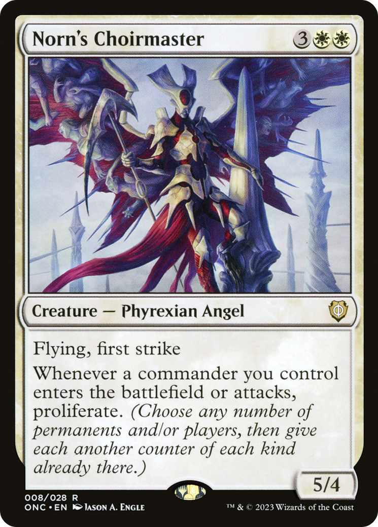 Norn's Choirmaster [Phyrexia: All Will Be One Commander] | The CG Realm