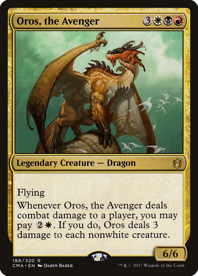 Oros, the Avenger [Commander Anthology] | The CG Realm
