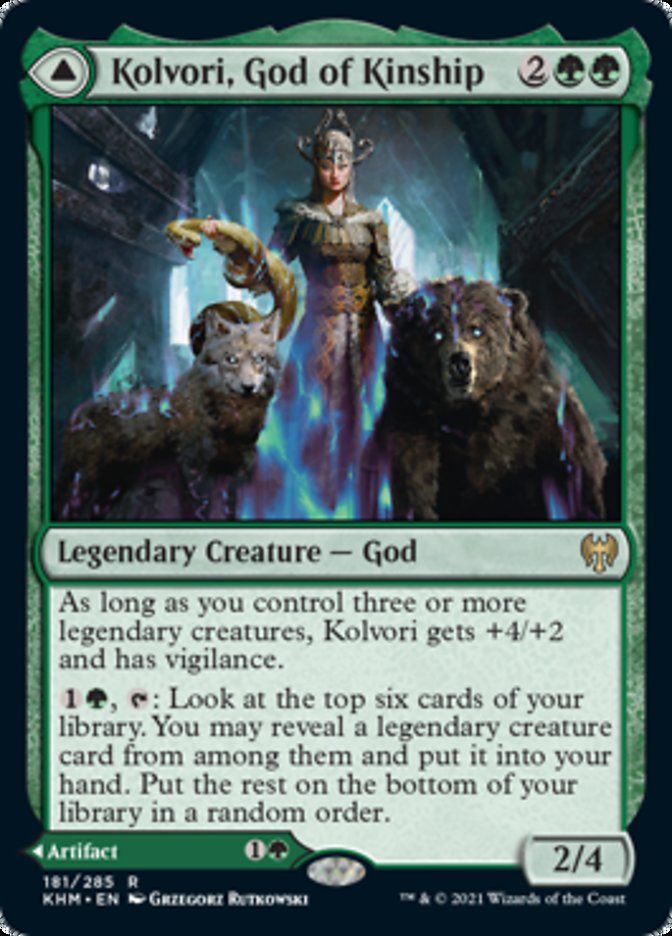 Kolvori, God of Kinship // The Ringhart Crest [Kaldheim] | The CG Realm