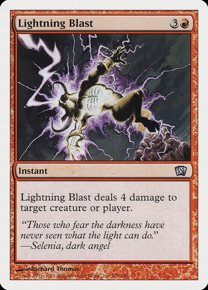 Lightning Blast [Eighth Edition] | The CG Realm