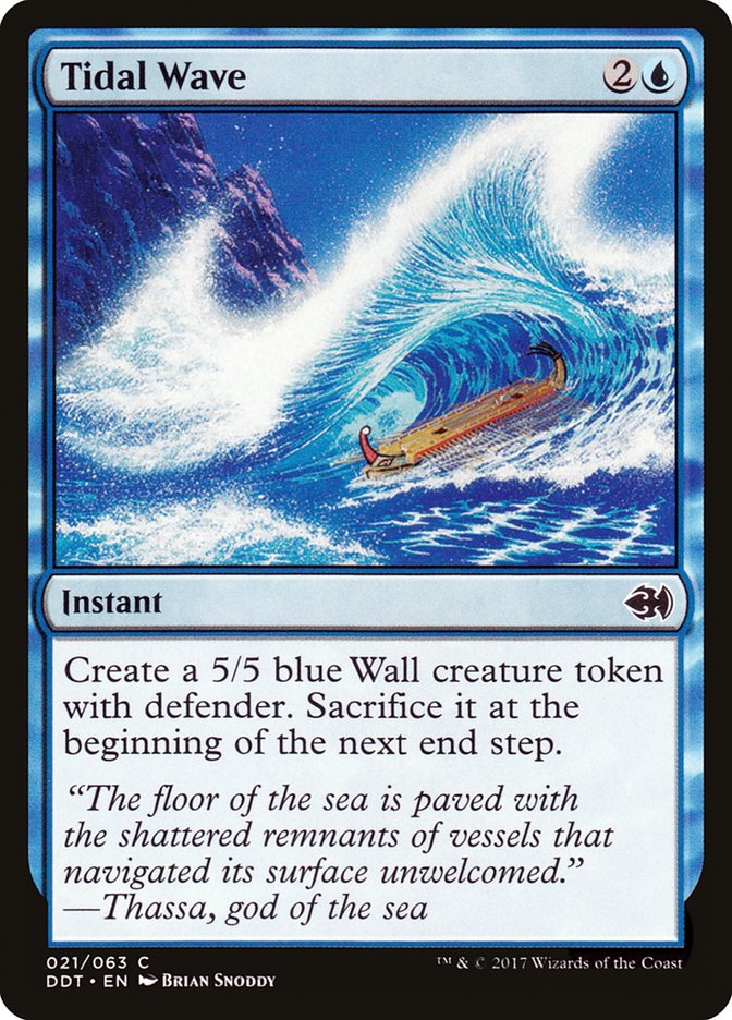 Tidal Wave [Duel Decks: Merfolk vs. Goblins] | The CG Realm