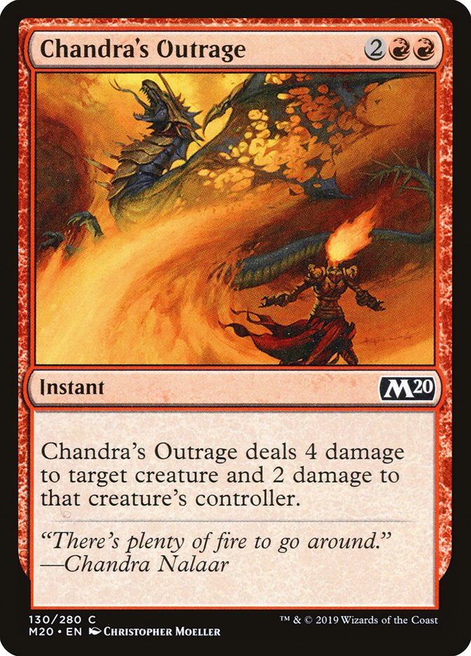 Chandra's Outrage [Core Set 2020] | The CG Realm