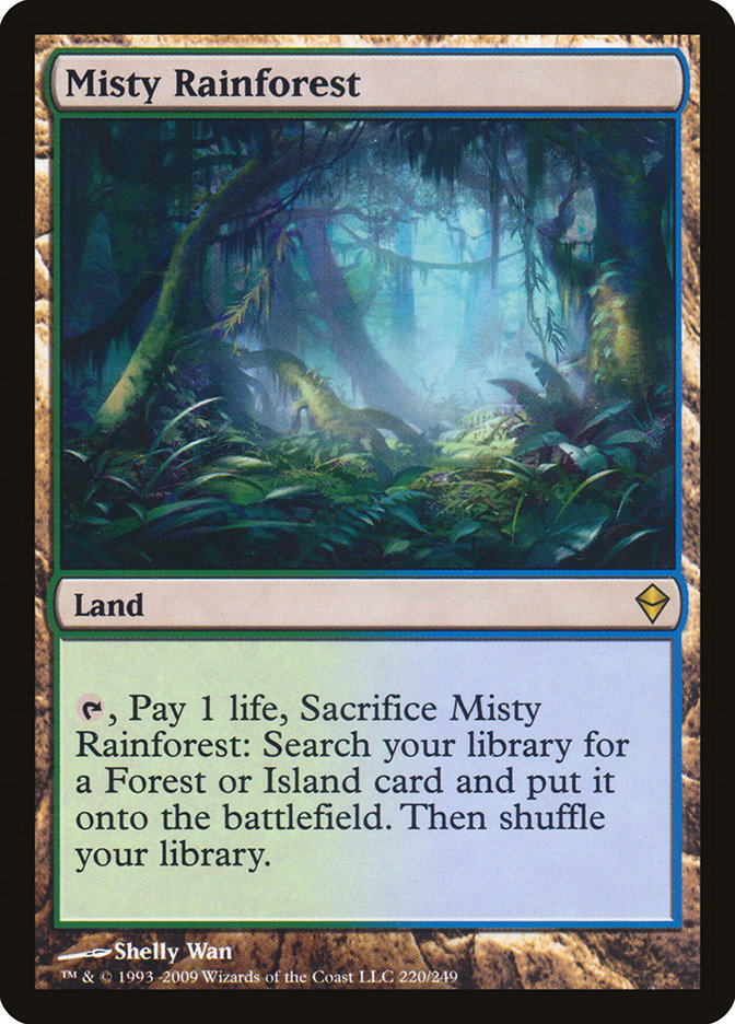 Misty Rainforest [Zendikar] | The CG Realm