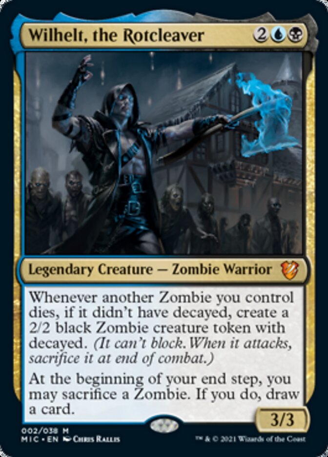 Wilhelt, the Rotcleaver (Display Commander) [Innistrad: Midnight Hunt Commander] | The CG Realm