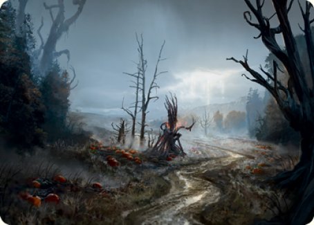 Overgrown Farmland Art Card [Innistrad: Midnight Hunt Art Series] | The CG Realm