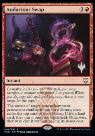 Audacious Swap (Promo Pack) [Streets of New Capenna Commander Promos] | The CG Realm