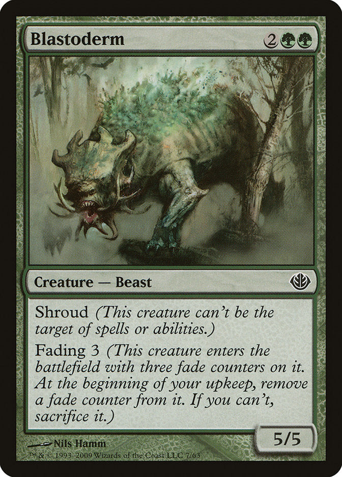 Blastoderm [Duel Decks: Garruk vs. Liliana] | The CG Realm