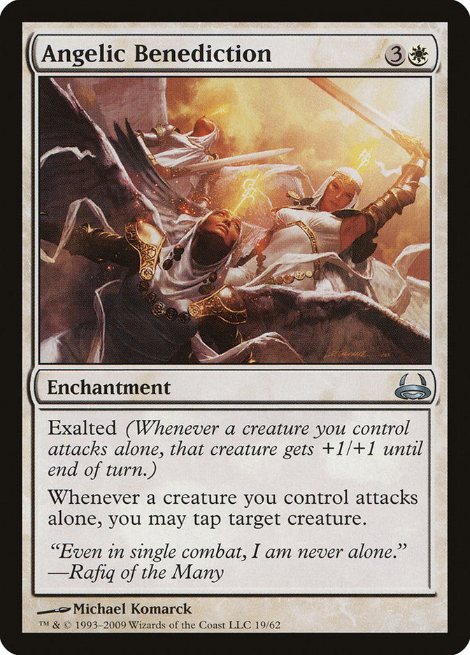 Angelic Benediction [Duel Decks: Divine vs. Demonic] | The CG Realm