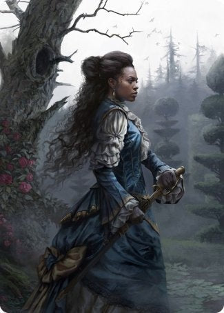Mina Harker Art Card [Innistrad: Crimson Vow Art Series] | The CG Realm
