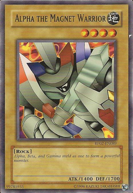 Alpha The Magnet Warrior [RP02-EN089] Rare | The CG Realm