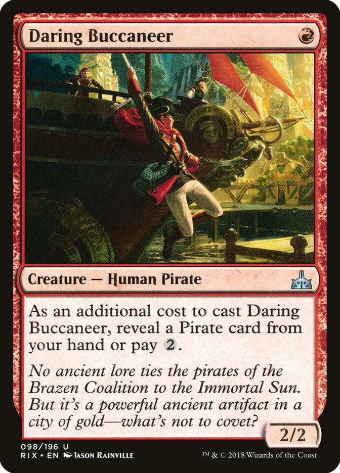 Daring Buccaneer [Rivals of Ixalan] | The CG Realm