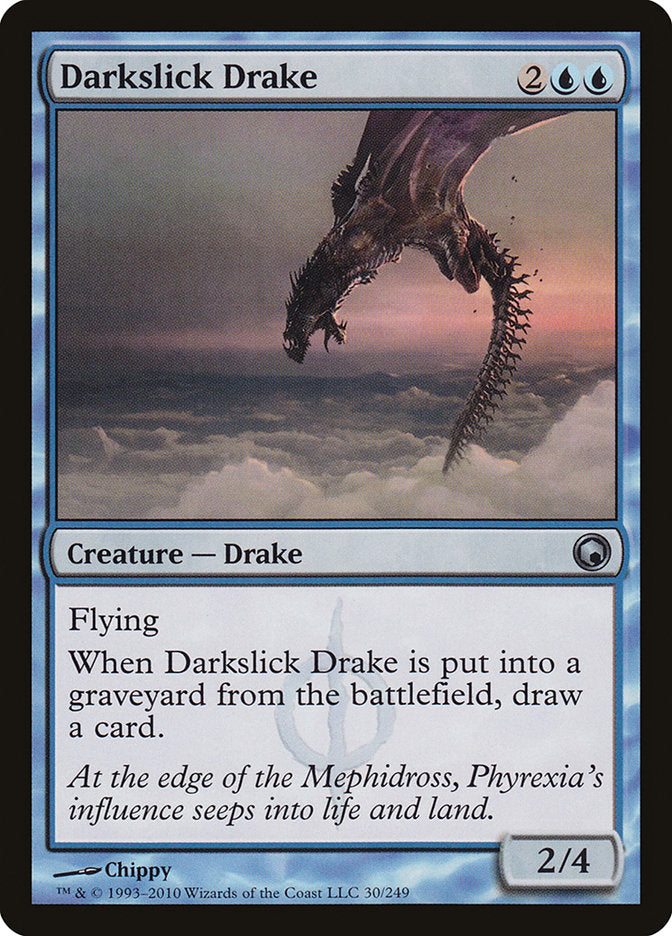 Darkslick Drake [Scars of Mirrodin] | The CG Realm