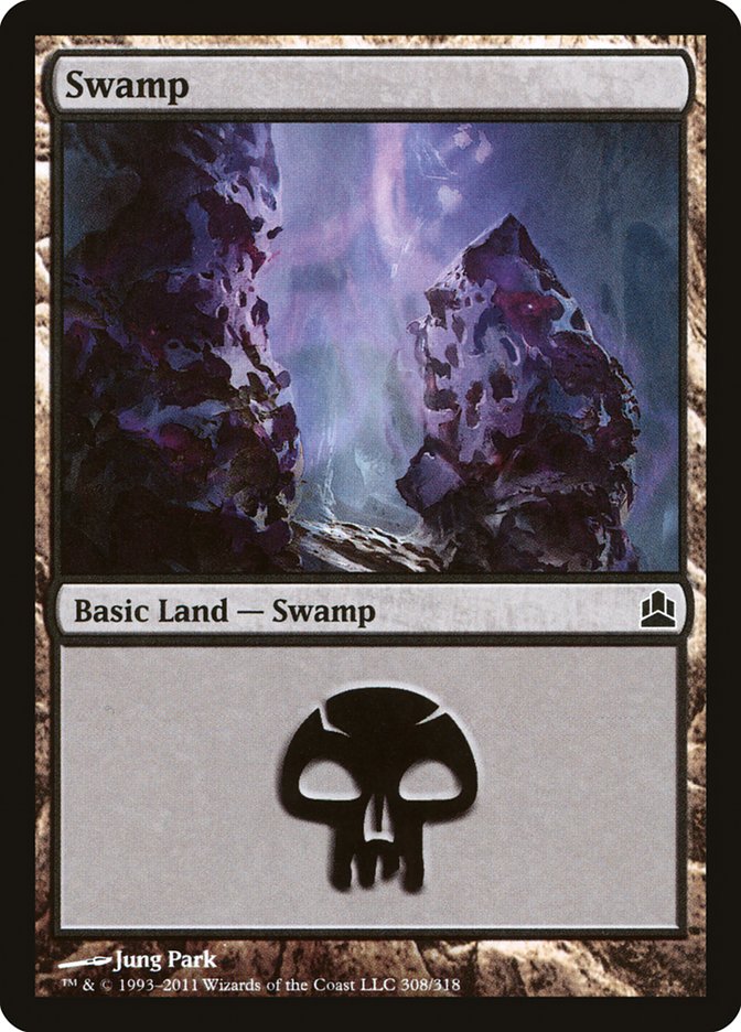 Swamp (308) [Commander 2011] | The CG Realm