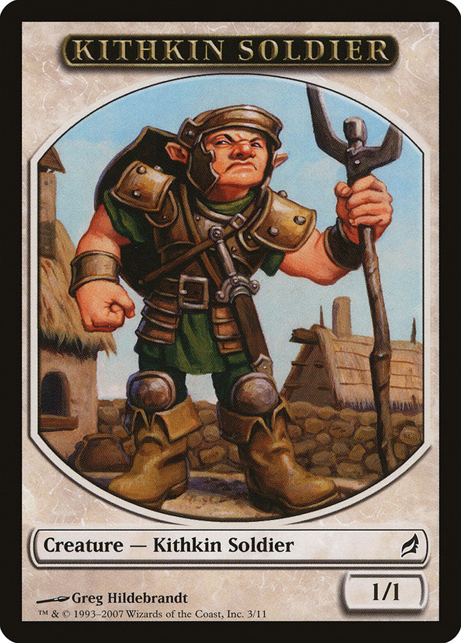 Kithkin Soldier Token [Lorwyn Tokens] | The CG Realm