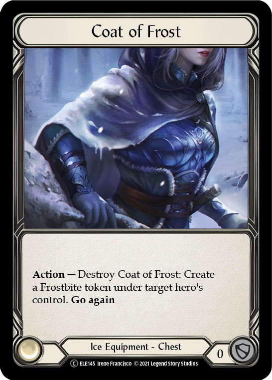 Coat of Frost [U-ELE145] (Tales of Aria Unlimited)  Unlimited Rainbow Foil | The CG Realm