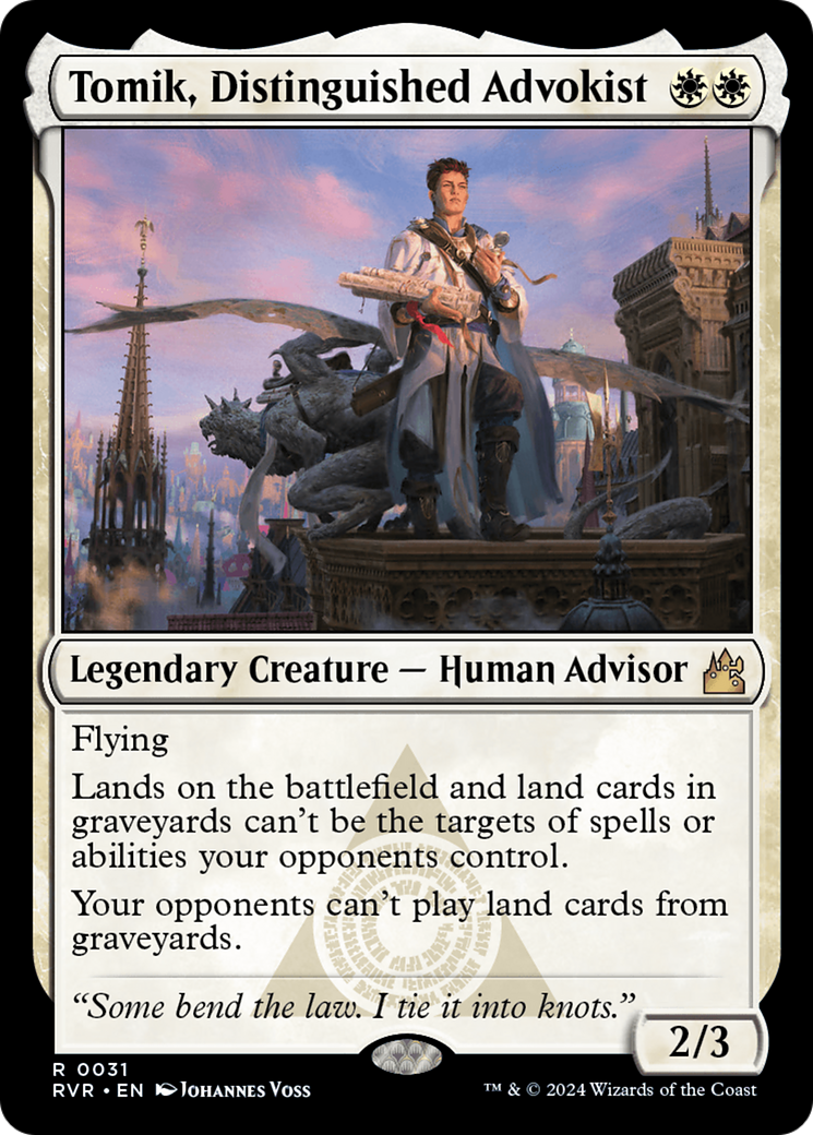 Tomik, Distinguished Advokist [Ravnica Remastered] | The CG Realm