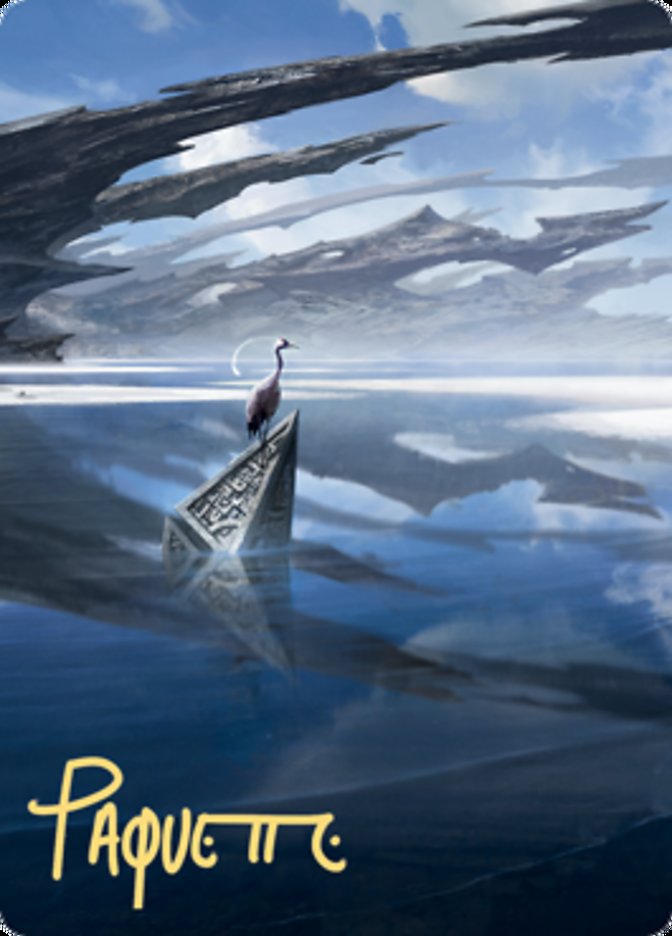Seachrome Coast Art Card (Gold-Stamped Signature) [Zendikar Rising Art Series] | The CG Realm
