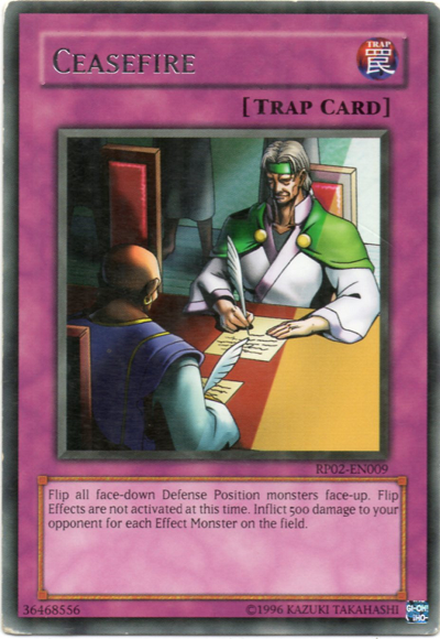 Ceasefire [RP02-EN009] Rare | The CG Realm