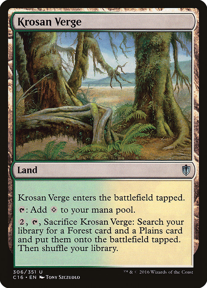 Krosan Verge [Commander 2016] | The CG Realm