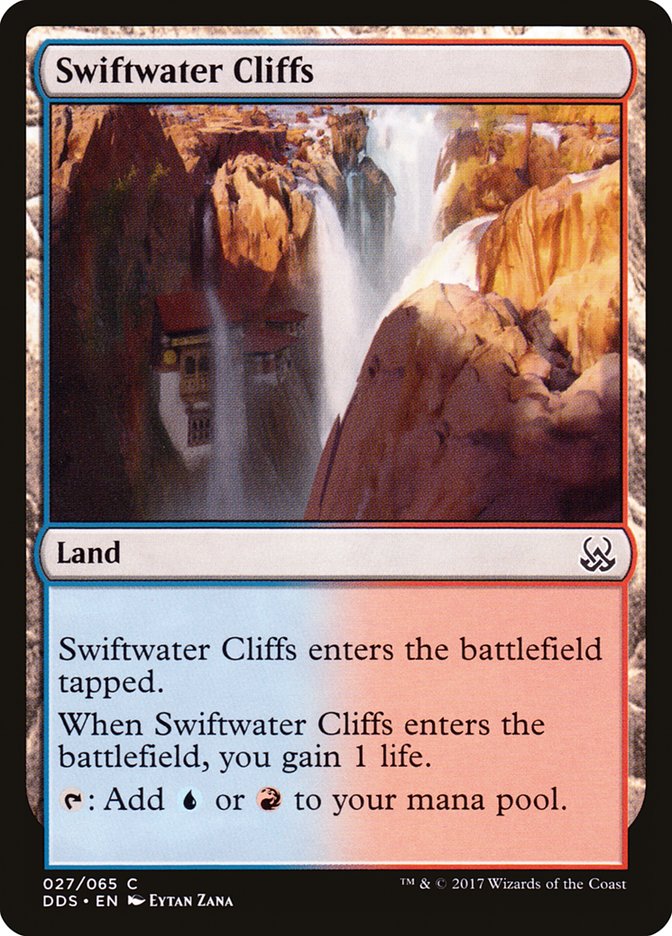 Swiftwater Cliffs [Duel Decks: Mind vs. Might] | The CG Realm
