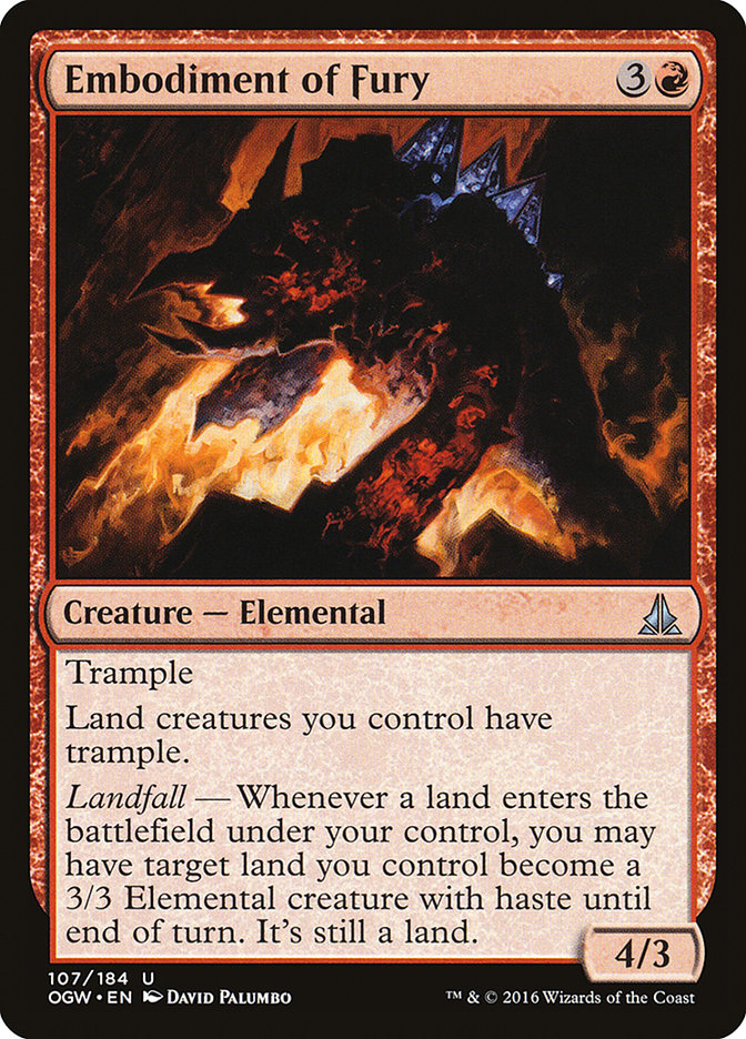 Embodiment of Fury [Oath of the Gatewatch] | The CG Realm