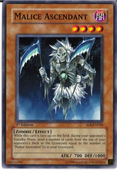 Malice Ascendant [SOI-EN030] Common | The CG Realm