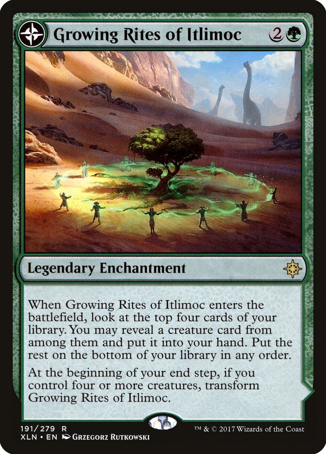 Growing Rites of Itlimoc (XLN-191) - Ixalan: (compasslanddfc)