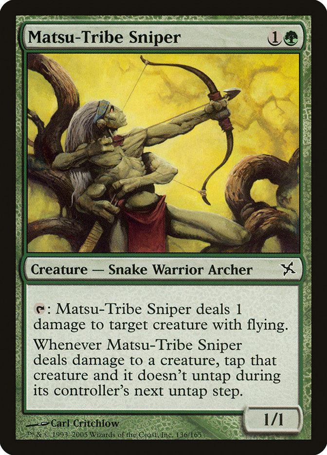 Matsu-Tribe Sniper [Betrayers of Kamigawa] | The CG Realm